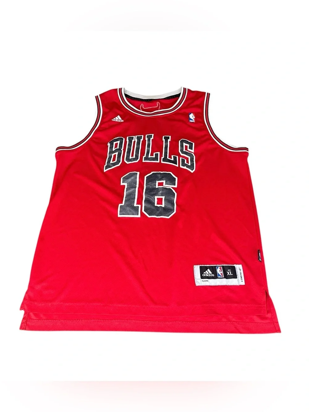 Adidas Men Chicago Bulls Pau Gasol Home Jersey Sz XL